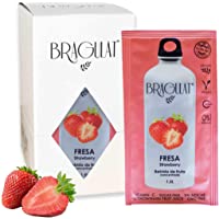 BRAGULAT | Zumo Concentrado de Frutas Sabor a Fresa| Bebidas y Refrescos Instantáneas en Polvo | Sin Azúcar y con…